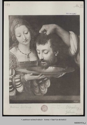 Salome mit dem Kopf Johannes des Täufers