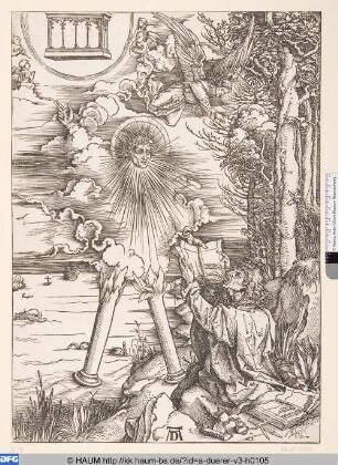 Johannes, das Buch verschlingend