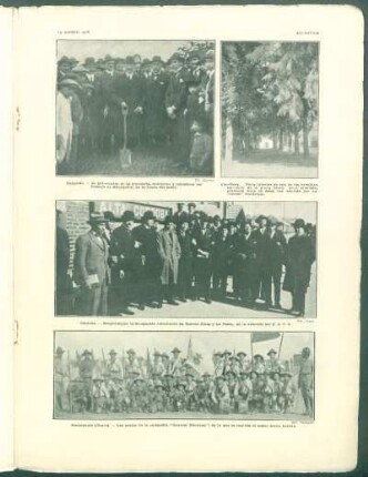 [Notas gráficas de Tucumán, de Córdoba y de Resistencia (Chaco)]