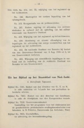 Uit het Bijblad op het Staatsblad van Ned.-Indie