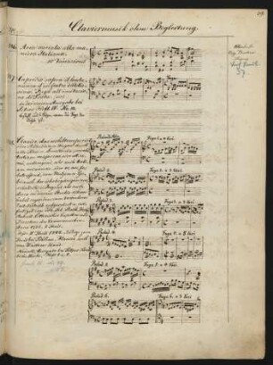 Claviermusik ohne Begleitung
