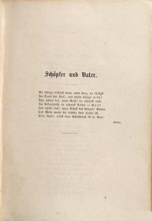 Leben und Heimath in Gott : eine Sammlung Lieder zu frommer Erbauung und sittlicher Veredlung