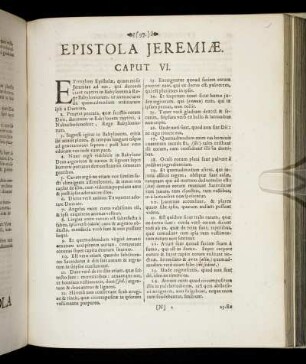 Epistola Jeremiæ.