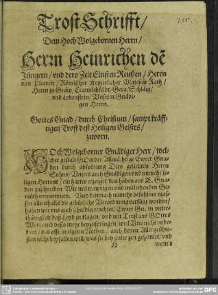 Trost Schrifft