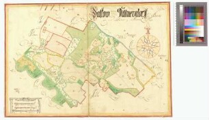 [Daskow, (Daschow), Dettmannsdorf (Dittmersdorf), Amt/Distrikt Barth] Daskow och Dittmersdorff in Barths District och Pantelitz