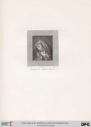 La vergine Addolorata e Gesù bambino di Carlo Dolci