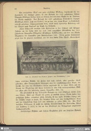 Grabmal des Bischofs Johann von Werdenberg