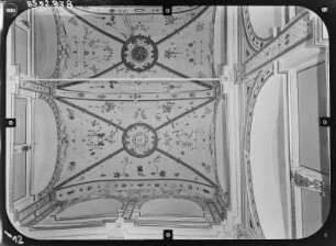 Schmalkalden. Schloß Wilhelmsburg. Schloßkirche (Weihe 1590). Decke