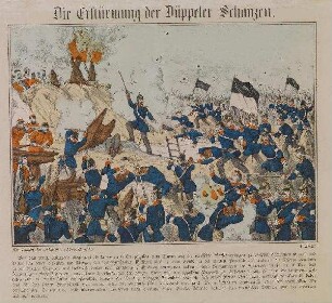 Erstürmung der Düppeler Schanzen (18.4.1864).