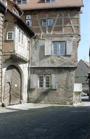 Ladenburg: Altes Fachwerkhaus