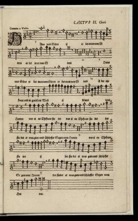 Cantus II. Chori.