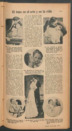 El beso en el arte y en la vida