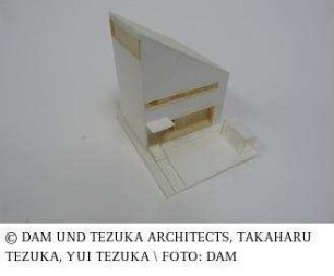 House to Catch the Sunlight - Modell des Gesamtgebäudes