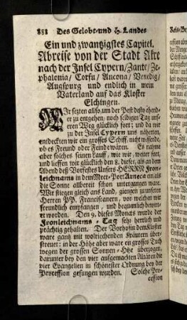 888-900, Ein und zwanzigstes Capitel