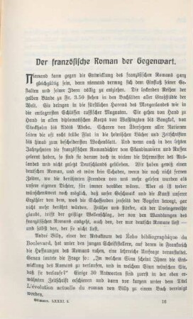 237-243 Der französische Roman der Gegenwart