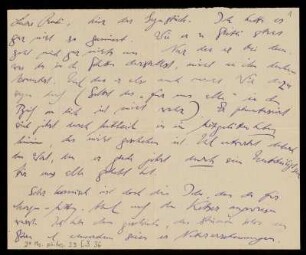 Brief von Franz Rosenzweig an Rudolf Ehrenberg