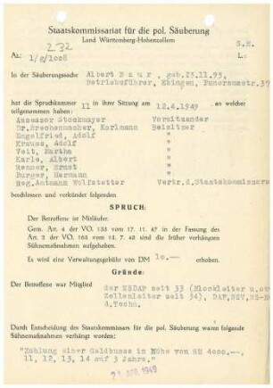 Baur, Albert