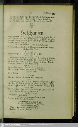Häuserbuch : Einwohner-Verzeichnis