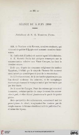 Séance du 4 juin 1880