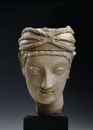 Kopf eines Mannes mit Turban