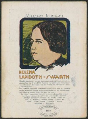 Mujeres ilustres: Helena Lapidoth-Swarth