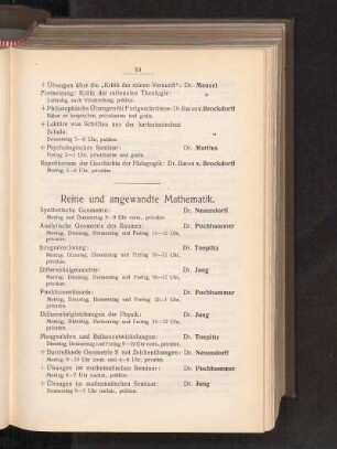 Reine und angewandte Mathematik.