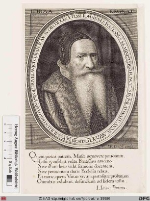 Bildnis Johannes Fontanus (eig. Jan Puts)