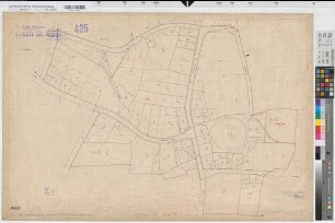 Herzfeld (Lippetal), Flurbereinigung Herzfeld-Düllo, Zuteilungskarte Herzfeld Flur 25