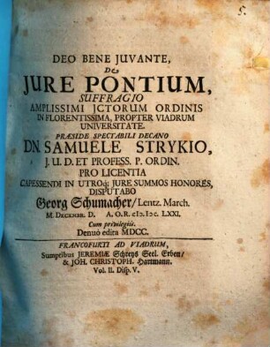 De Iure Pontium
