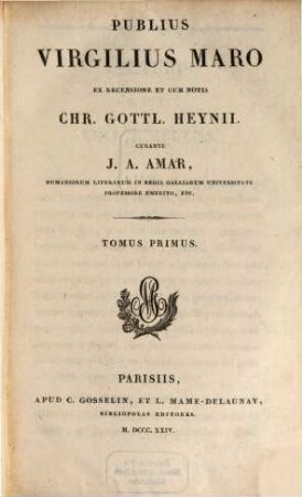 Publius Virgilius Maro, 1