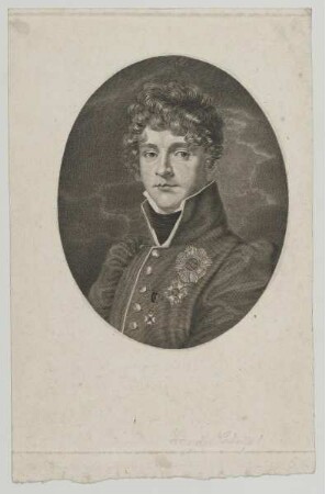 Bildnis des Ludwig August, Kronprinz von Bayern