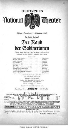 Der Raub der Sabinerinnen