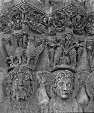 Linkes Gewände: Die Königin von Saba