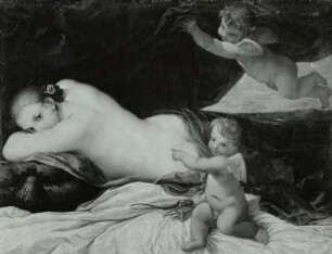 Venus mit zwei Amoretten