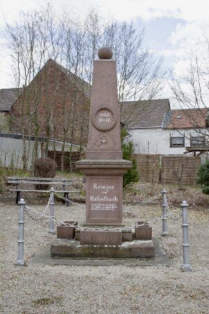 Ehrenmal (Ehrenmal); Weilrod, Haingärtenstraße