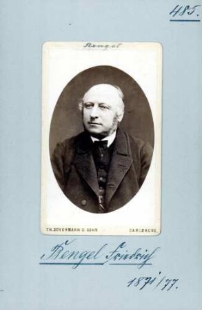 Bengel, Jakob Friedrich, Nationalliberale