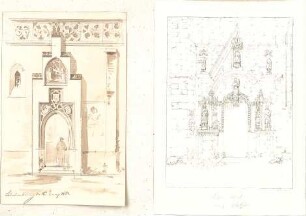 Lange, Ludwig; Lange - Archiv: IV.2 Gotik in Deutschland - Portale, u. a. Dom zu Wetzlar (Ansichten)
