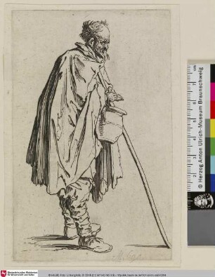 [Der Bettler mit dem Krug; Le Mendiant au couvet]