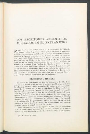 Los escritores argentinos juzgados en el extranjero