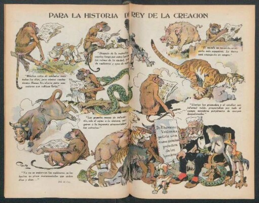 Para la historia del del Rey de la Creación - (Ilustración]