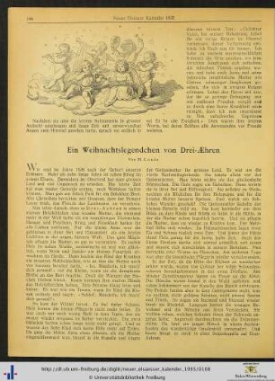 Ein Weihnachtslegendchen von Drei-Æhren.