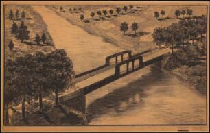 »Brücke Meyer«: Perspektivische Ansicht