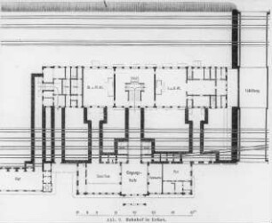 Erfurt, Bahnhof, Grundriss