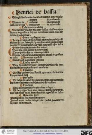Prima regulis generalis.
