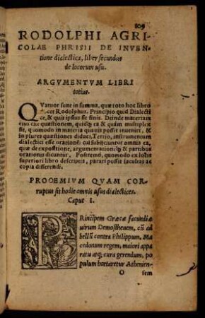 109-128, Caput I.-II.