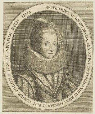 Bildnis der Maria Philippi III. Filia