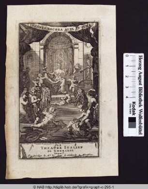 Le Theatre Italien de Gherardi. Tome I.