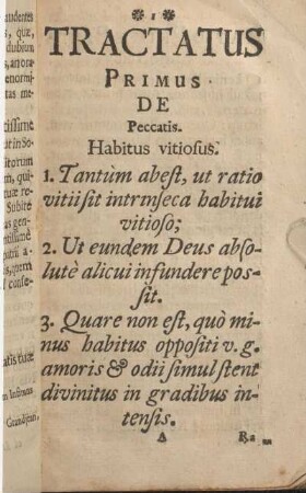 Habitus vitiosus.