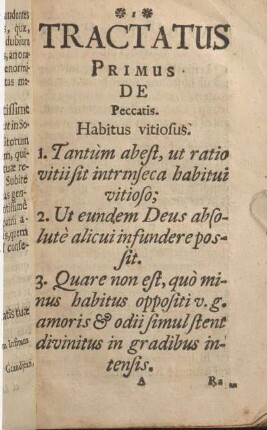 Habitus vitiosus.