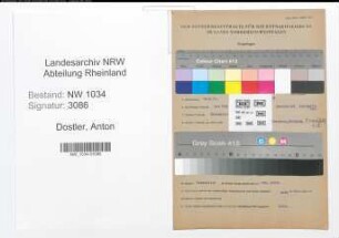 Entnazifizierung Anton Dostler , geb. 10.05.1891 (General)